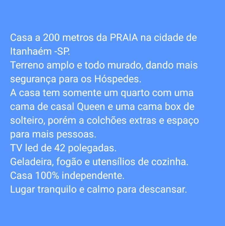 200M Da Praia, Piscina Itanhaém 외부 사진